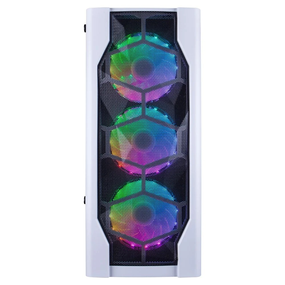 Vỏ case 1st Player DK D4 RGB (White) sẵn 4 FAN LED