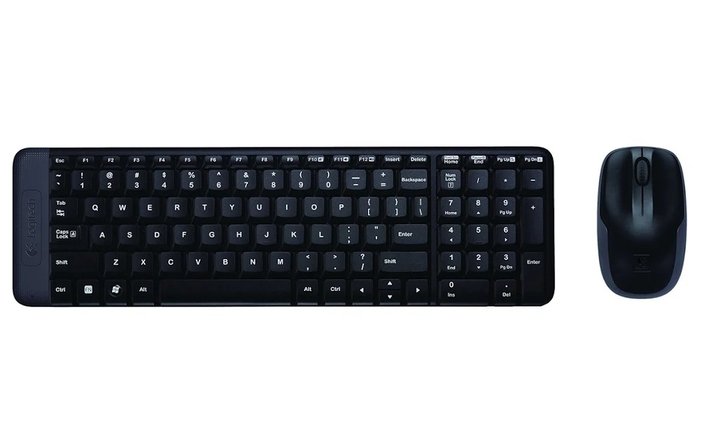 Bộ bàn phím chuột không dây Logitech MK220 Wireless USB