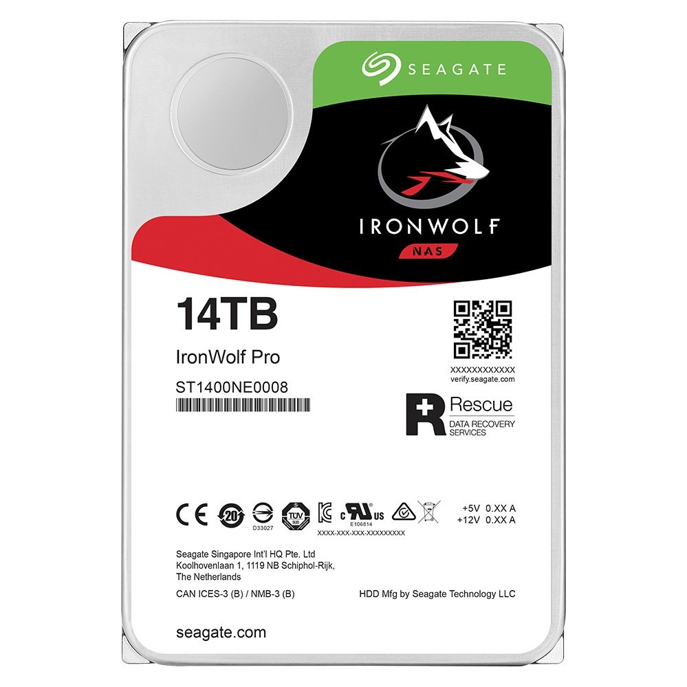 Ổ cứng HDD Seagate Ironwolf Pro 14TB 3.5