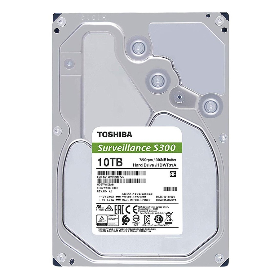 Ổ cứng HDD Toshiba SURVEILLANCE 10TB 3.5