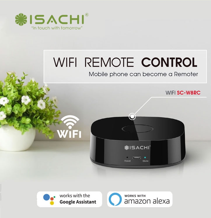 Bộ điều khiển hồng ngoại ISACHI SC-W8RC