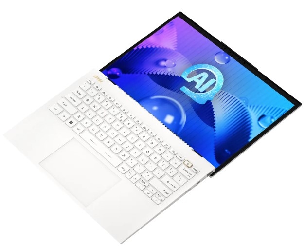 Laptop MSI Prestige 13 AI Evo A1MG 240VN (Intel Core Ultra 5 125H | 13.3 inch 2.8K OLED | 32GB | 512GB | Win 11 | Trắng)