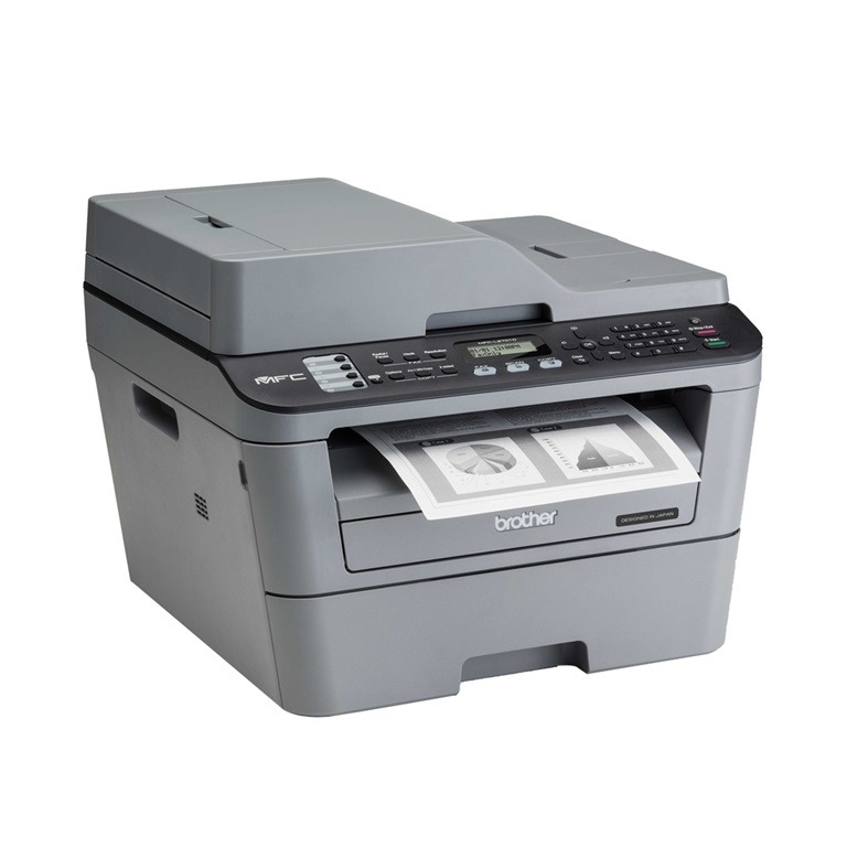 Máy in đa năng đen trắng Brother MFC-L2701D (In đảo mặt, Scan ADF 1 mặt, Copy, A4, USB)