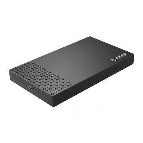 Hộp đựng ổ cứng HDD/SSD BOX Orico 2526C3-BK SATA 3 USB3.1 Gen2 Type-C - Tốc độ 5Gbps