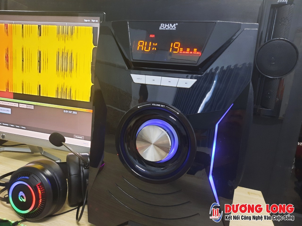 Loa 3.1 RHM RM-380 3H 125W chuyên nghiệp, có bluetooth