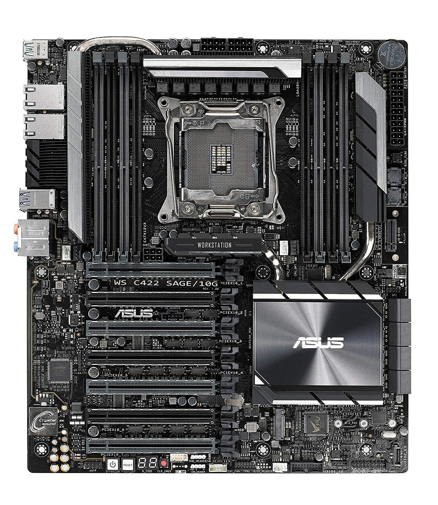 MAINBOARD ASUS WS C422 SAGE/10G LGA2066