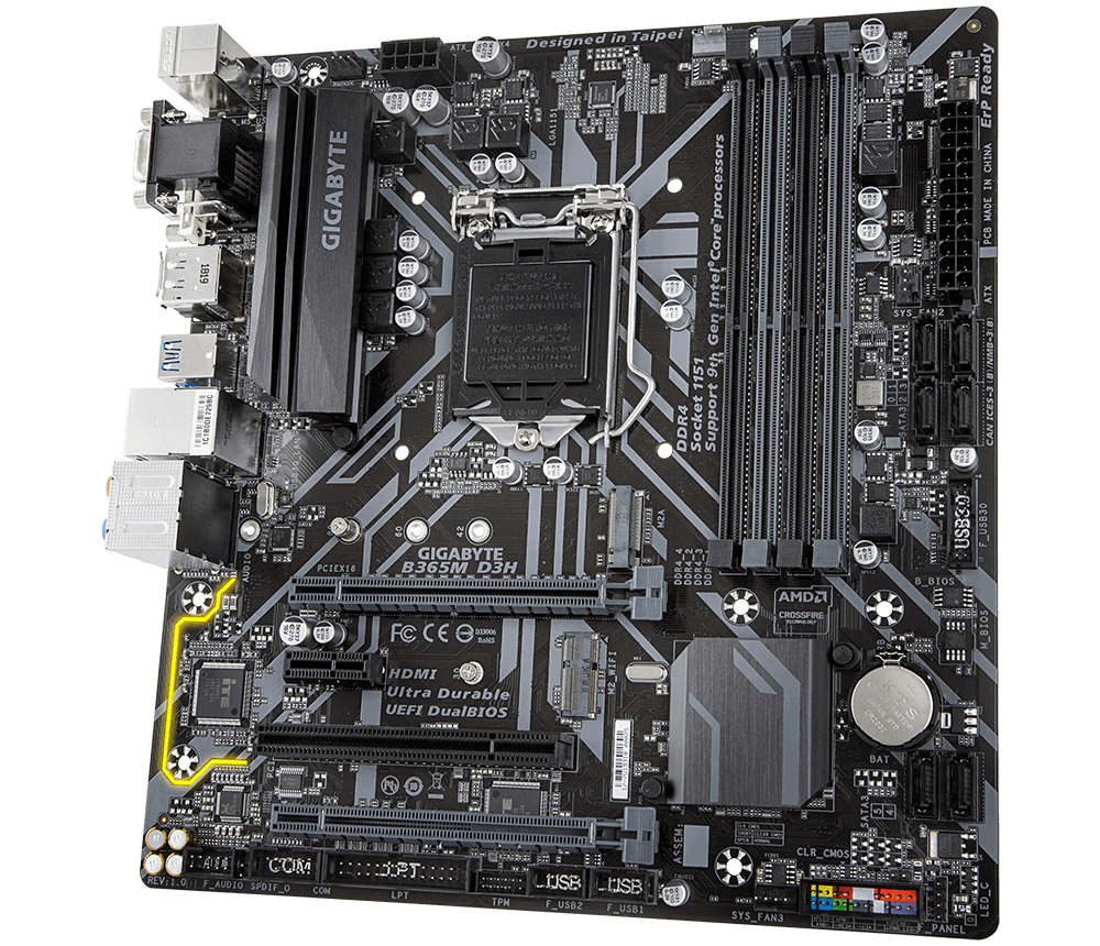 Mainboard GIGABYTE B365M D3H