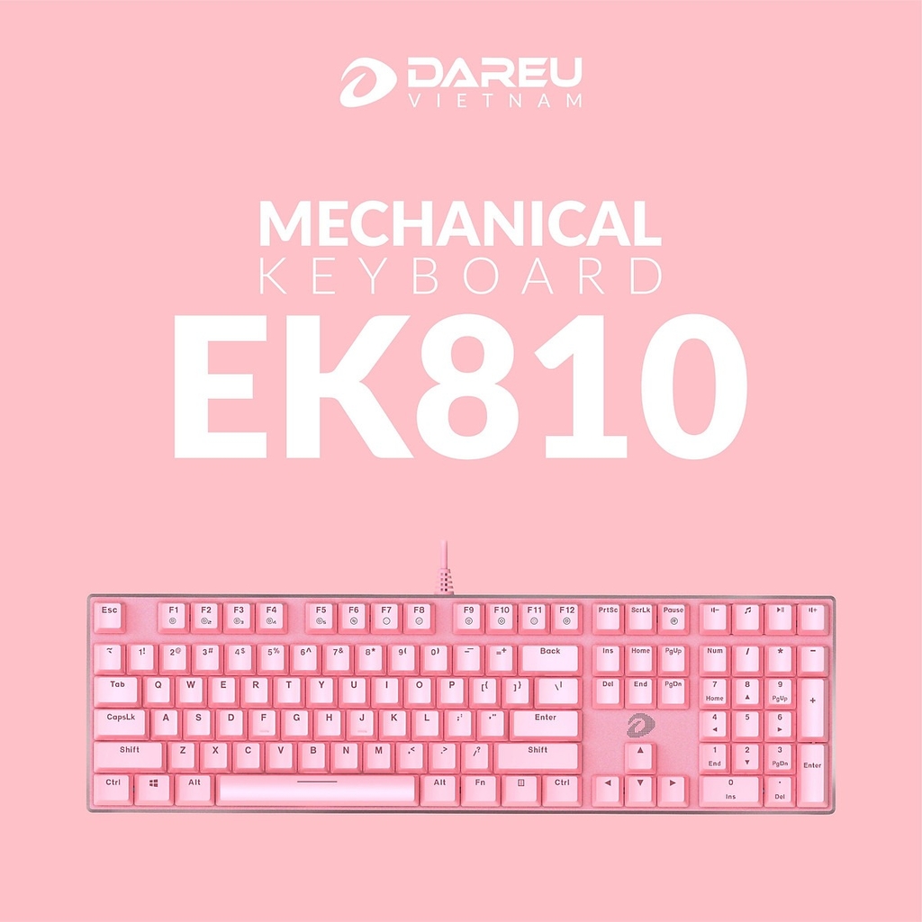 Bàn Phím cơ Dareu EK810 Blue switch