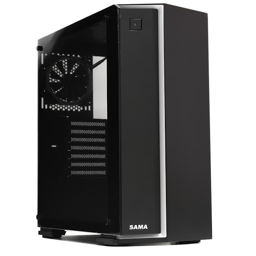 Case máy tính Sama Pharagon kèm 1 FAN LED