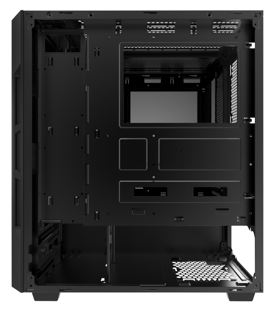 Vỏ Case XIGMATEK NEMESIS BLACK (EN42180) - ATX không FAN