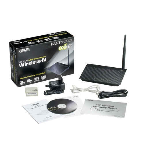 Router wifi Asus RT-N10E Wireless