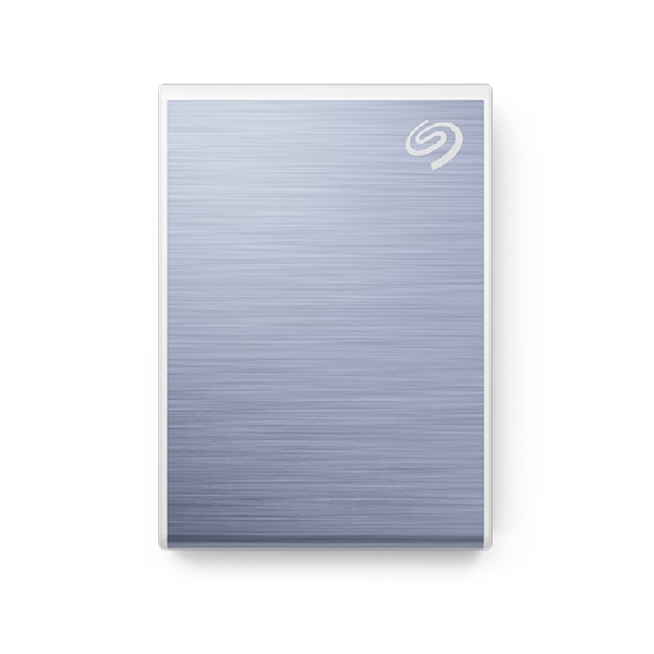 Ổ cứng di động SSD Seagate One Touch 500GB USB-C + Rescue Màu xanh