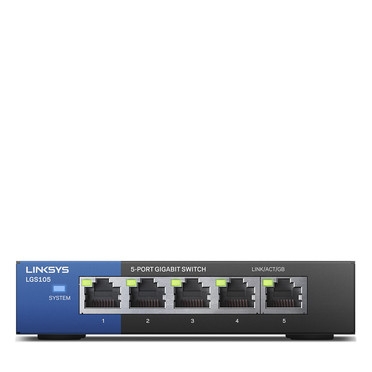 Switch mạng Linksys LGS105-AP 5 cổng Gigabit