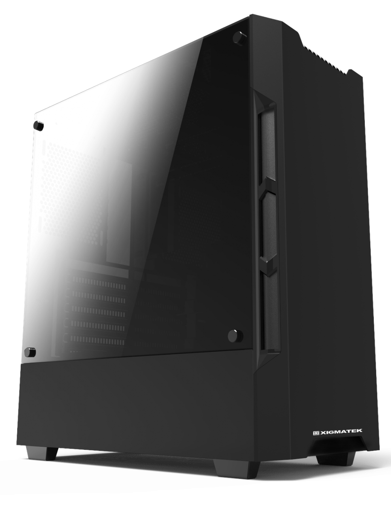 Vỏ Case XIGMATEK NEMESIS BLACK (EN42180) - ATX không FAN