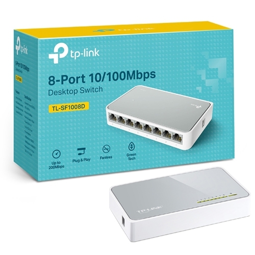 Thiết bị chia mạng TP-Link TL-SF1008D