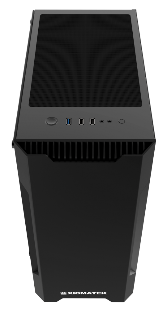 Vỏ Case XIGMATEK NEMESIS BLACK (EN42180) - ATX không FAN