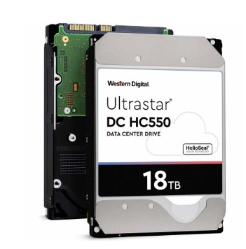 HDD WD Ultrastar HC550 18TB 3.5 inch SATA Ultra 512E SE NP3 512MB Cache 7200RPM WUH721818ALE6L4