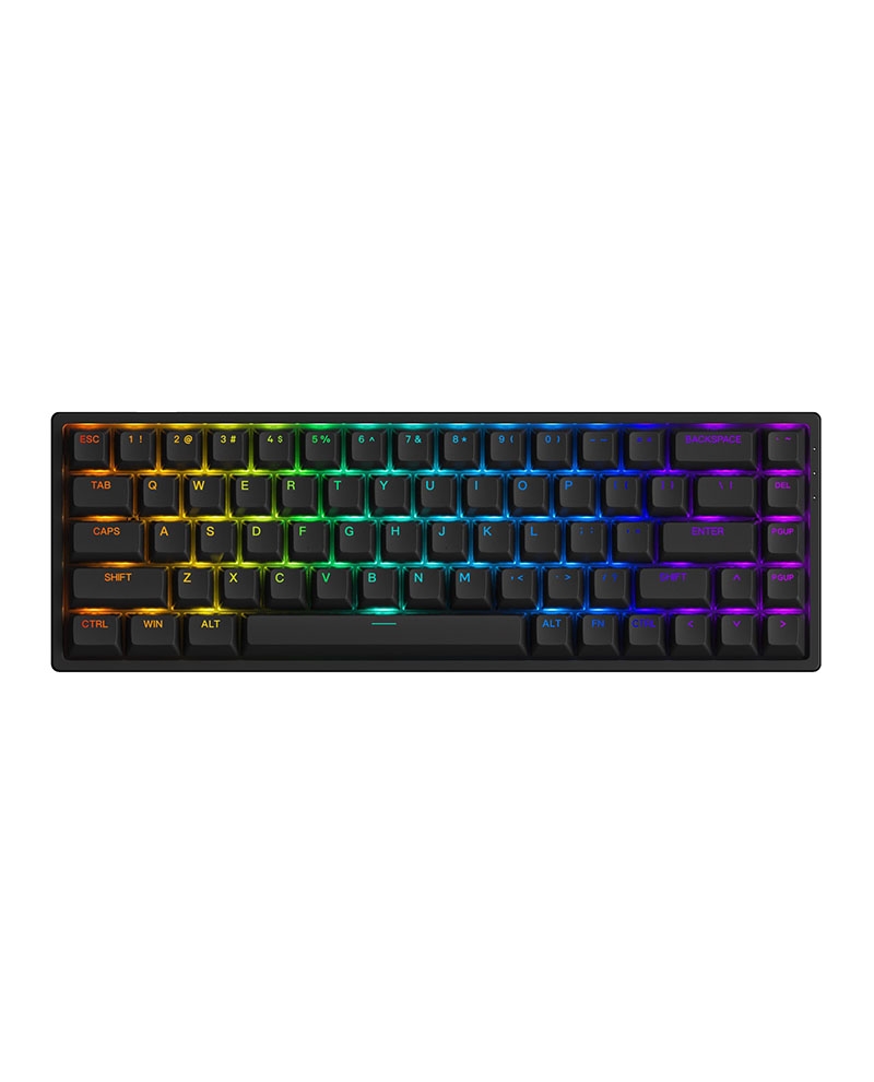 Bàn phím AKKO 3068 v2 RGB – Black/White (Foam tiêu âm / Hotswap / AKKO CS Jelly switch)