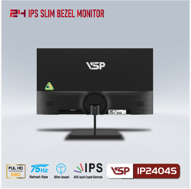 Màn hình VSP IPS Thinking 24inch tràn viền IP2404S