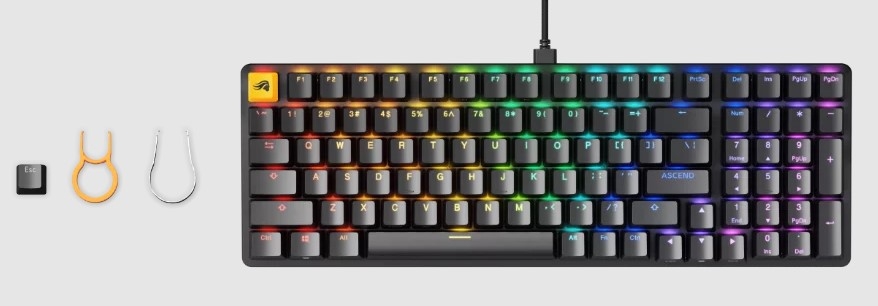 Bàn phím cơ Glorious GMMK2 95% Full Size (Pre-Built)