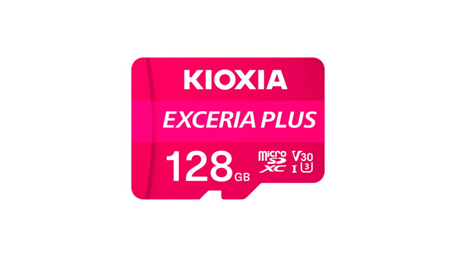 Thẻ nhớ mSD EXCERIA PLUS CL10 UHS-I U3 V30 4K A1 đọc 100mb/s, ghi 85mb/s, w adapter (Hồng)