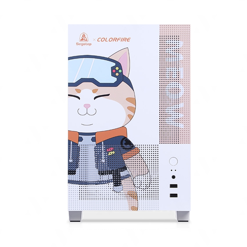 Case Máy Tính SEGOTEP MEMPHIS-S MEOW - Không Fan
