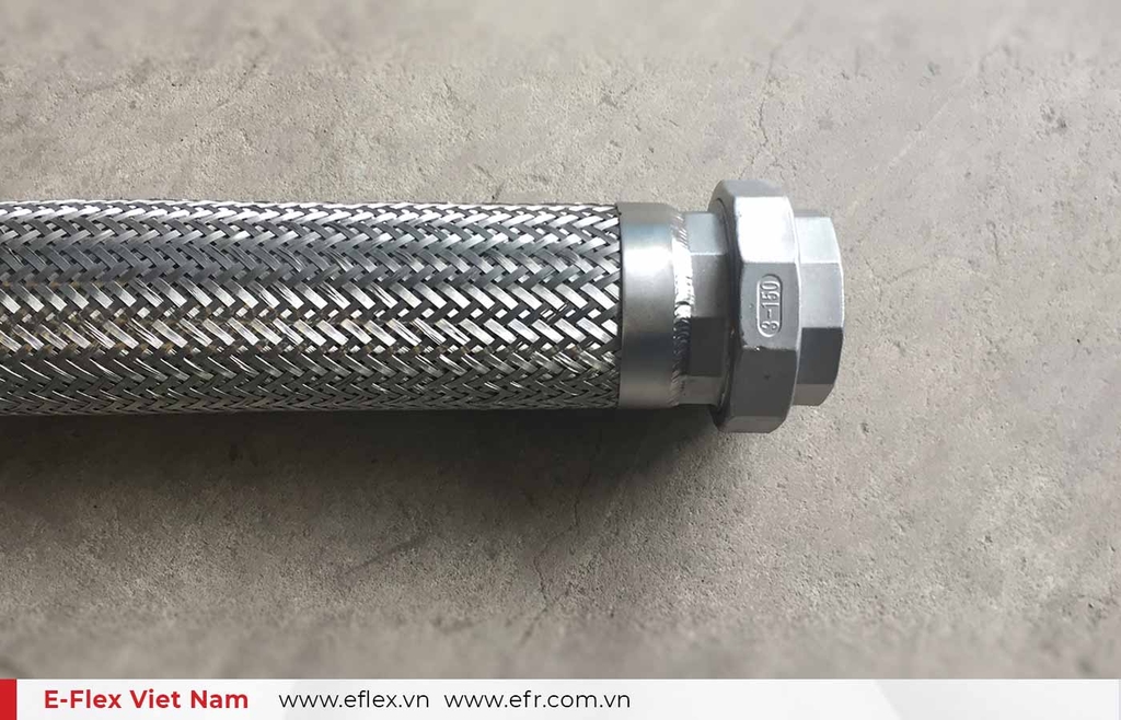 Khớp Nối Mềm Inox Nối Rắc Co