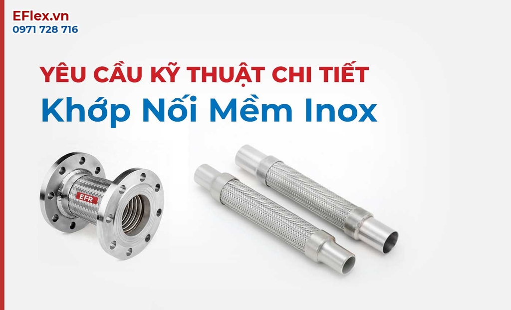 Yeu cau ky thuat khop noi mem inox