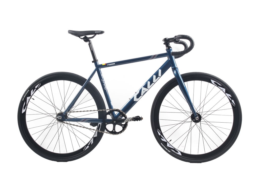 Xe đạp fixed gear Calli F3000 - Xanh