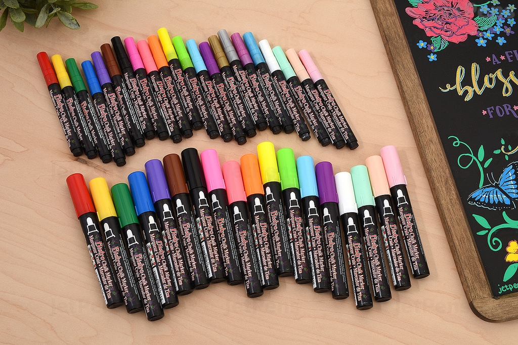 Bút sơn phấn viết bảng Marvy Uchida Bistro Chalk Marker Bullet #480 - Ngòi 2.0mm