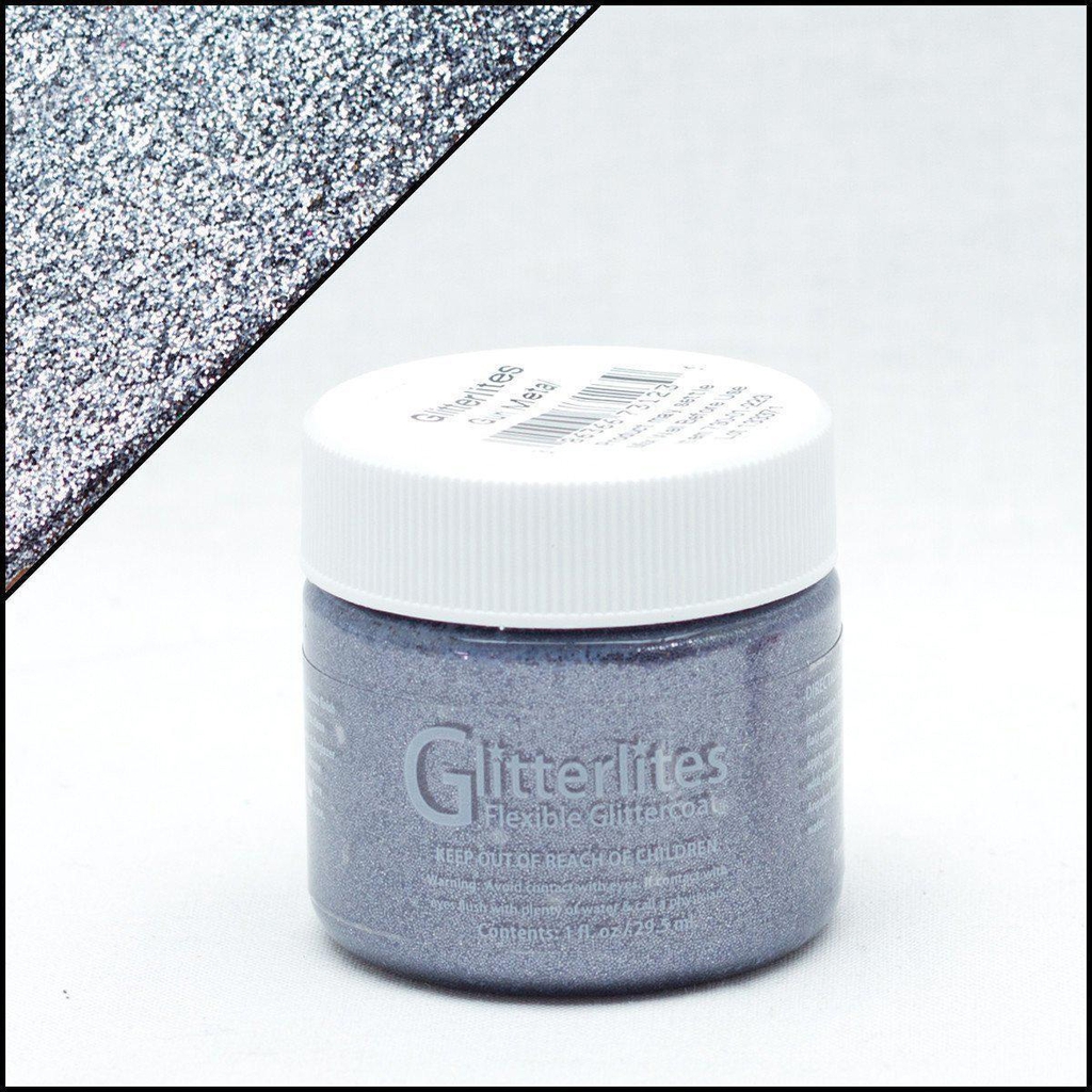 Màu vẽ da, vải Angelus Leather Paint Glitterlites 29.5ml (1Oz)