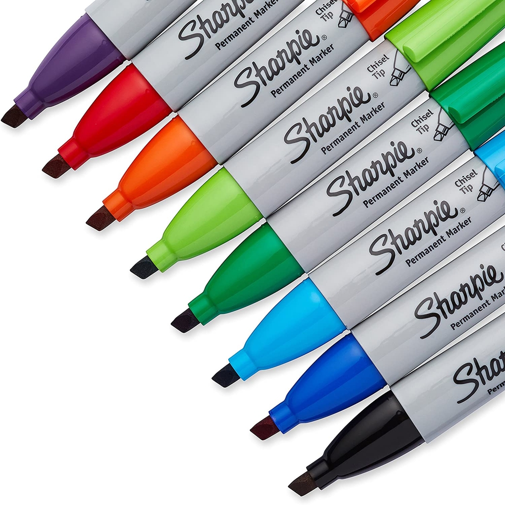 Bút lông dầu vẽ trên nhiều chất liệu Sharpie Chisel Tip