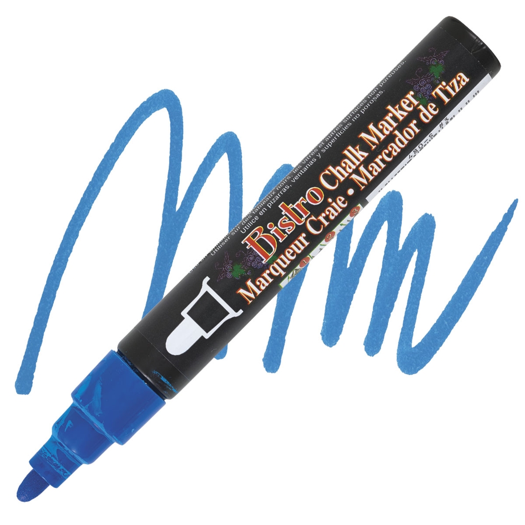 Bút sơn phấn viết bảng Marvy Uchida Bistro Chalk Marker Bullet #480 - Ngòi 2.0mm