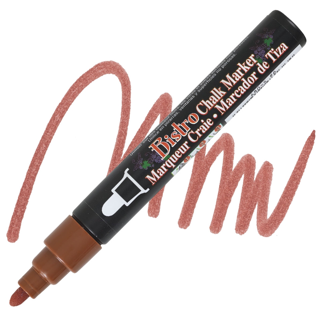 Bút sơn phấn viết bảng Marvy Uchida Bistro Chalk Marker Bullet #480 - Ngòi 2.0mm