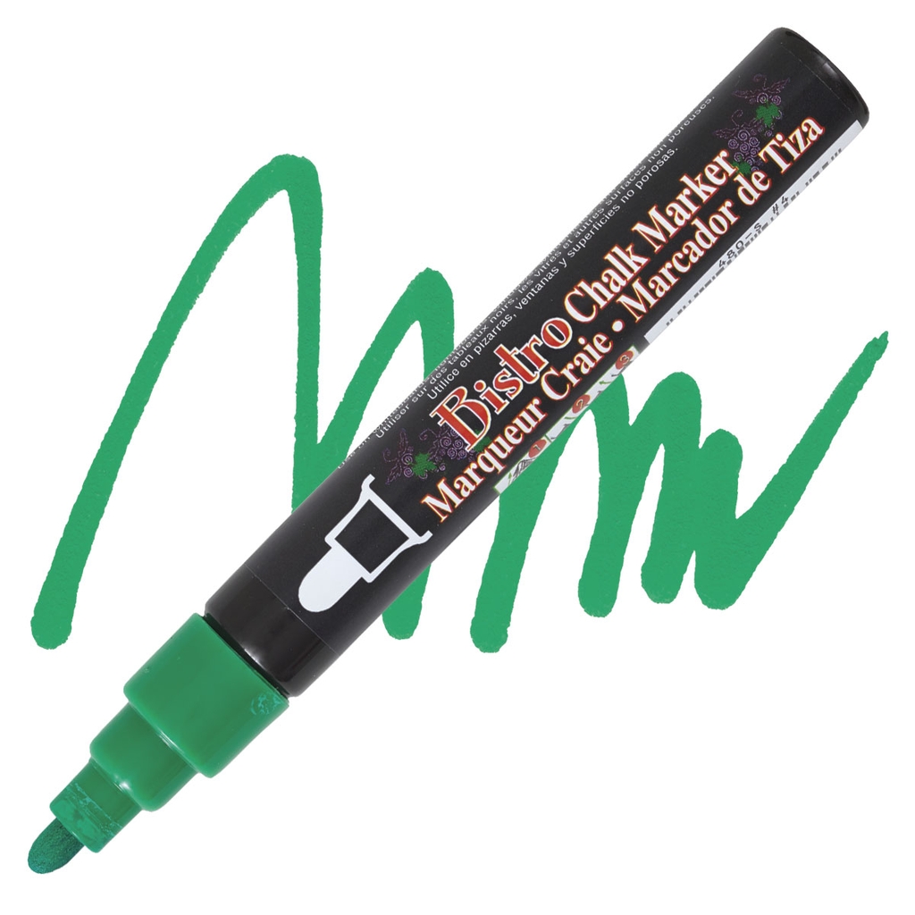 Bút sơn phấn viết bảng Marvy Uchida Bistro Chalk Marker Bullet #480 - Ngòi 2.0mm