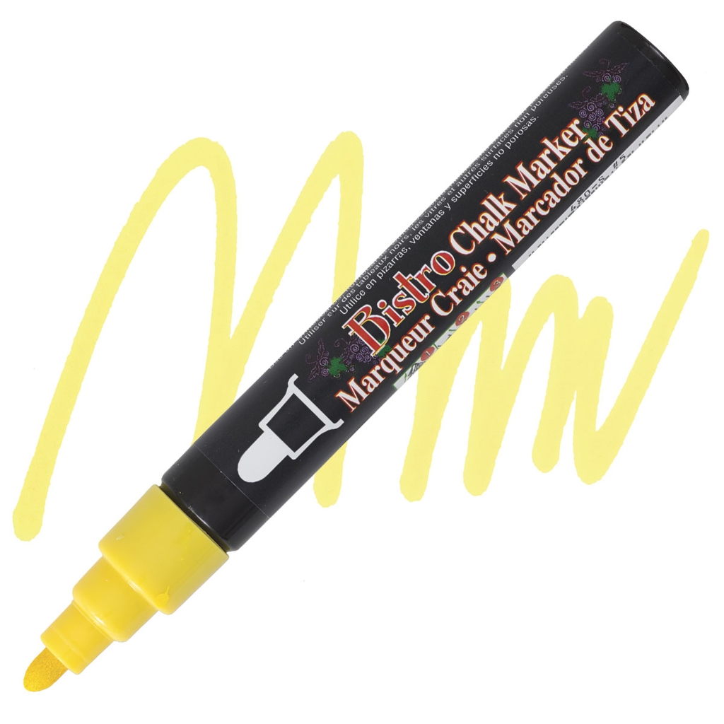 Bút sơn phấn viết bảng Marvy Uchida Bistro Chalk Marker Bullet #480 - Ngòi 2.0mm
