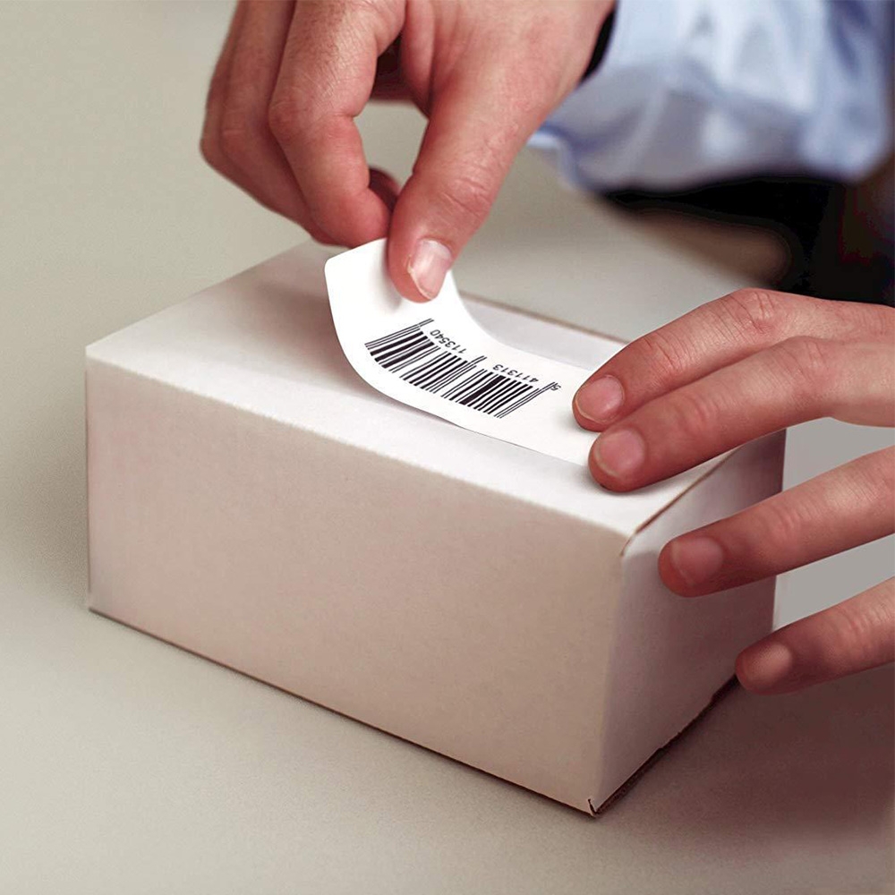 Cuộn tem nhãn dán Dymo (LW) giấy dùng cho máy in LabelWriter