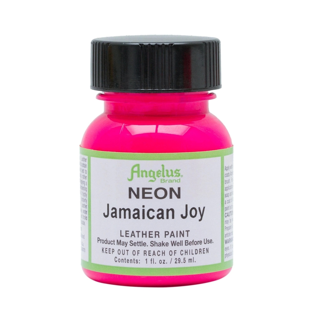 Màu vẽ da, vải Angelus Leather Paint Neon 29.5ml (1Oz)