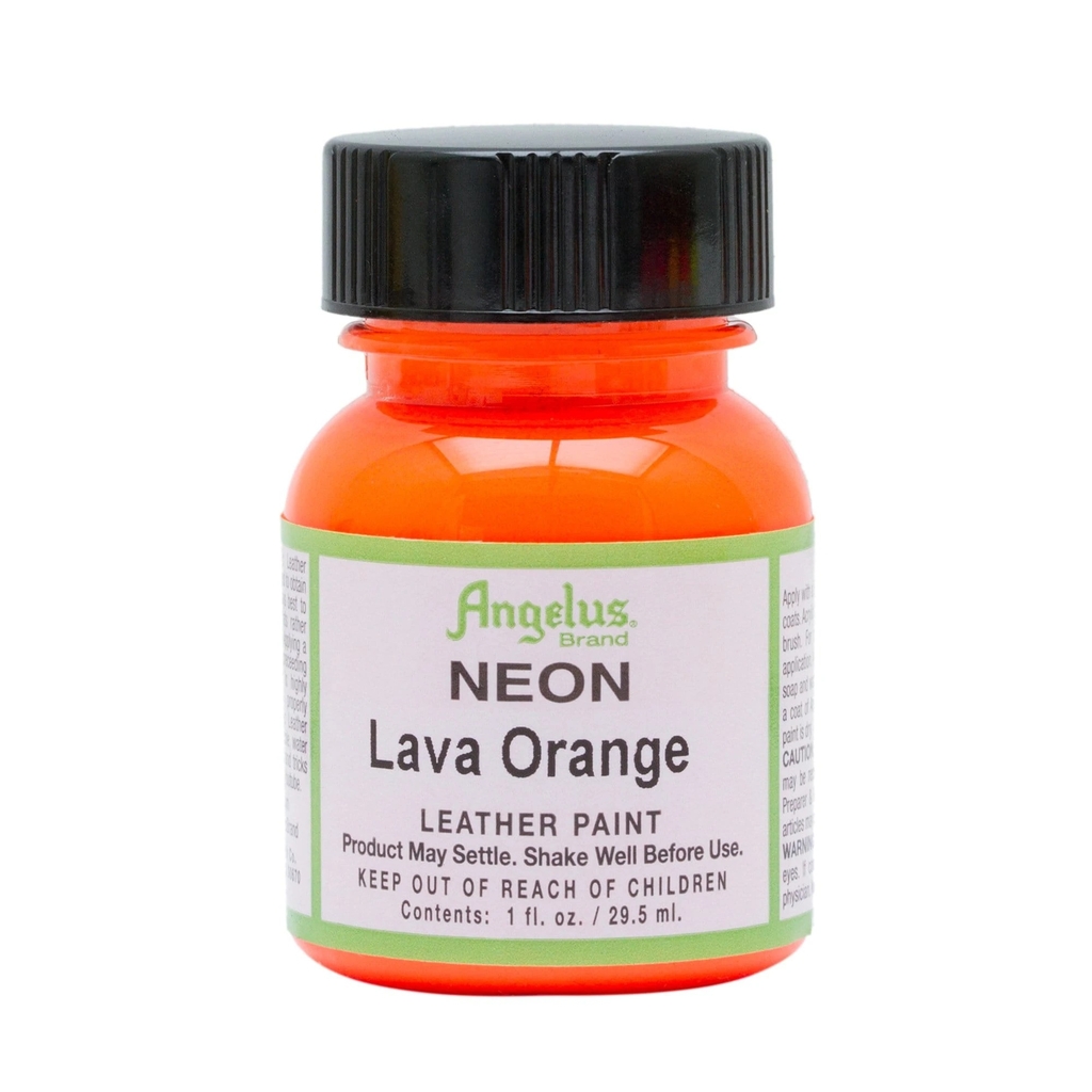 Màu vẽ da, vải Angelus Leather Paint Neon 29.5ml (1Oz)