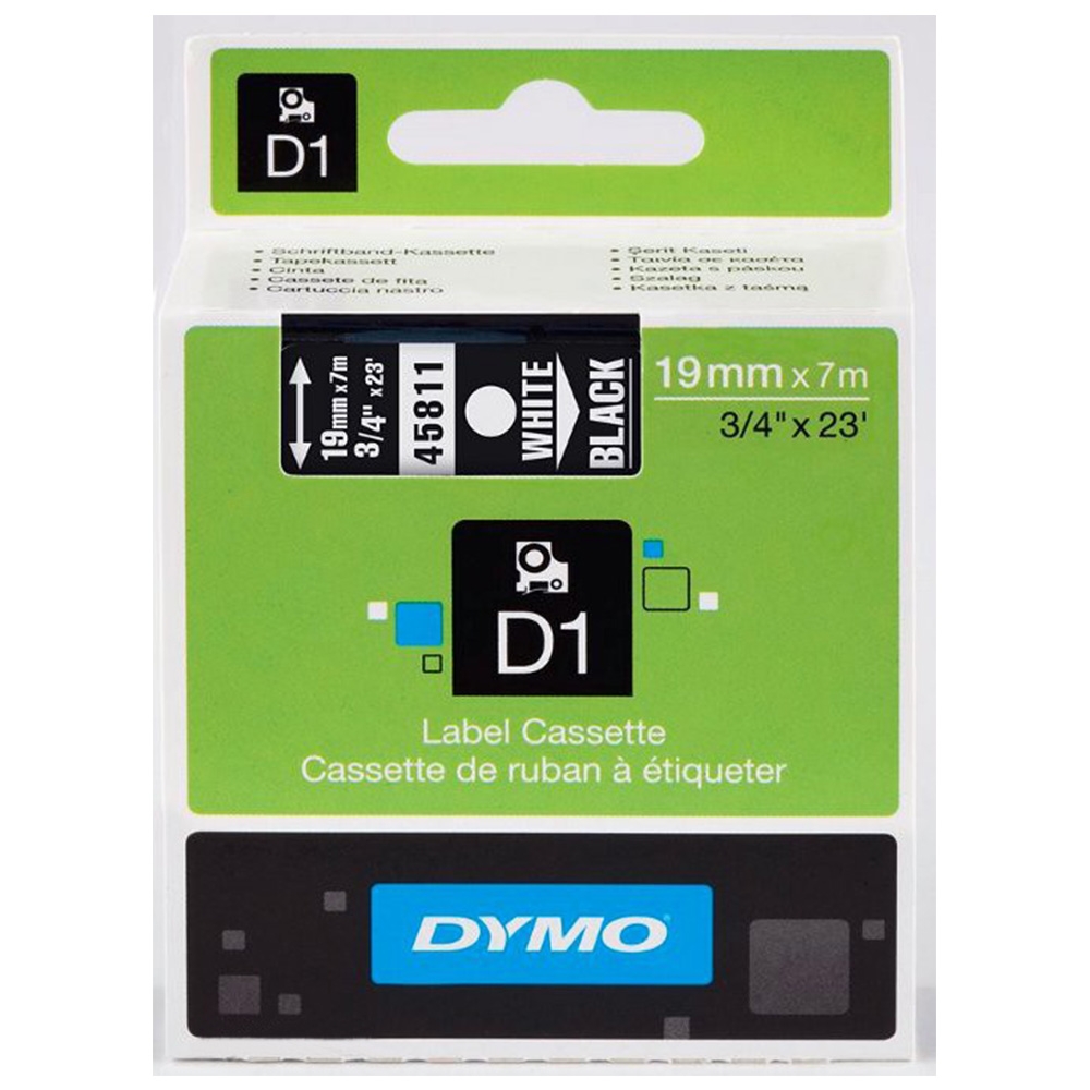 Nhãn in Dymo (D1) nhựa Polyester dùng cho máy LabelManager