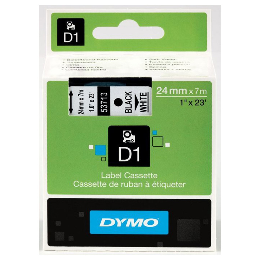 Nhãn in Dymo (D1) nhựa Polyester dùng cho máy LabelManager