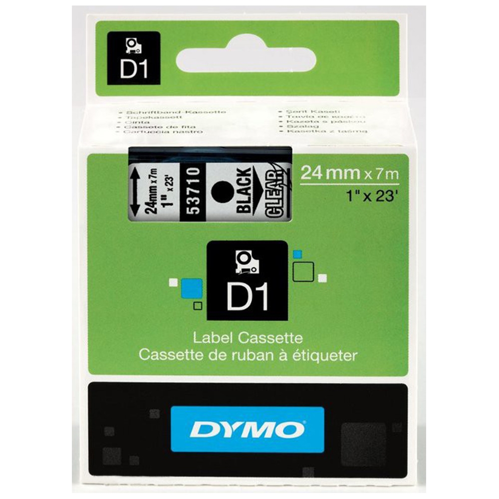 Nhãn in Dymo (D1) nhựa Polyester dùng cho máy LabelManager