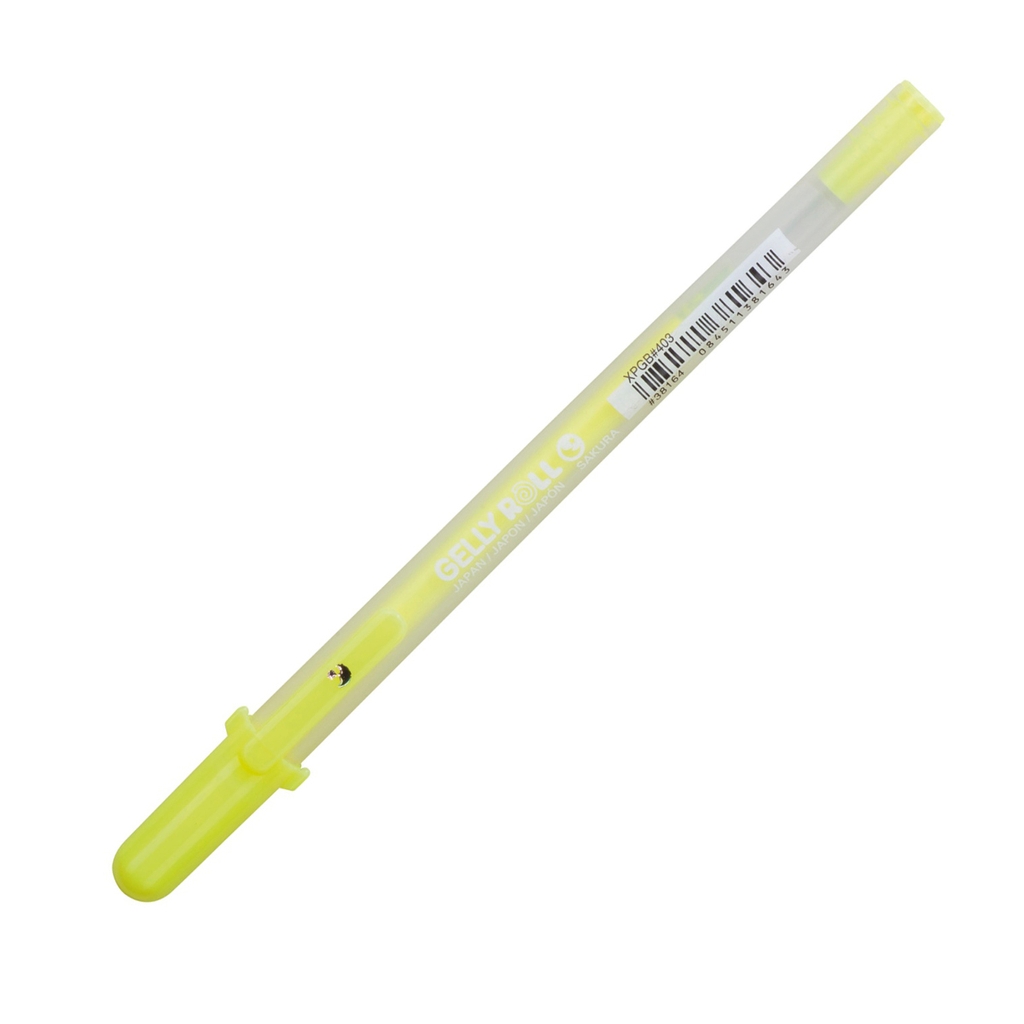 Bút bi Gel dạ quang, mực phát sáng Sakura Gelly Roll MoonLight 10 - Ngòi 0.5mm