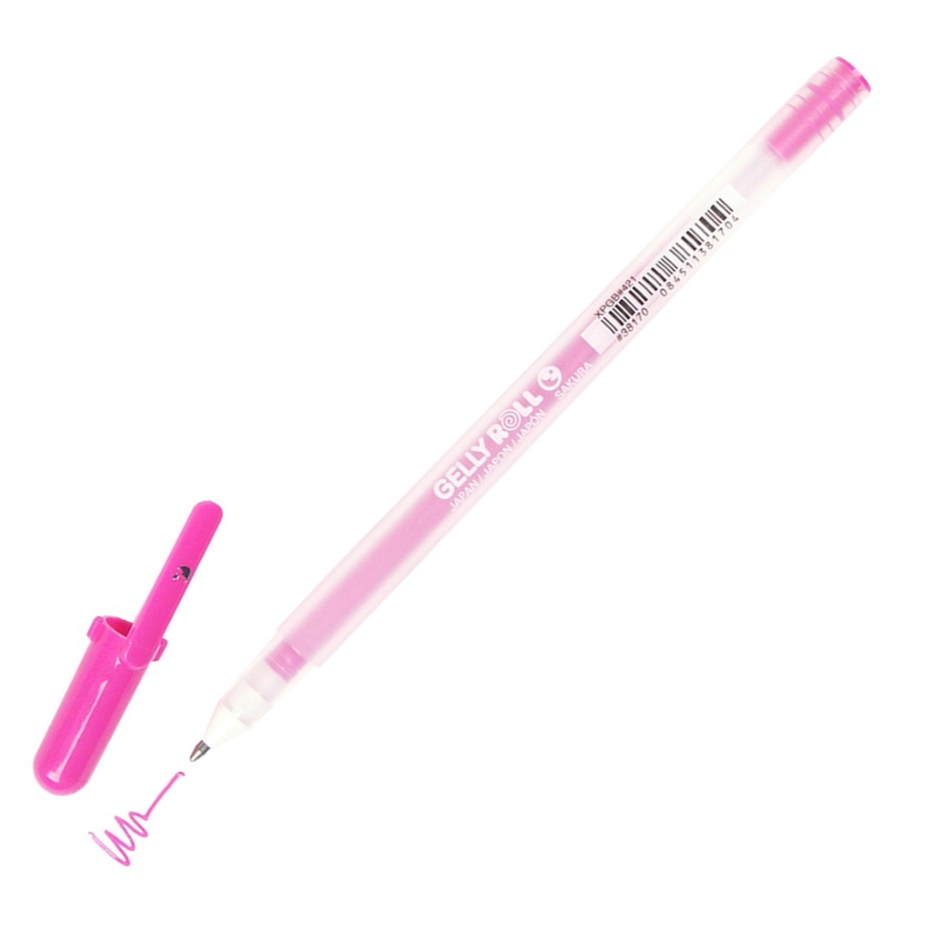 Bút bi Gel dạ quang, mực phát sáng Sakura Gelly Roll MoonLight 10 - Ngòi 0.5mm
