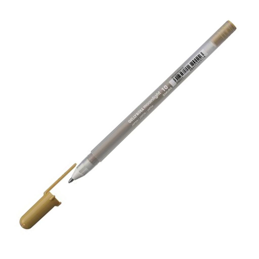 Bút bi Gel dạ quang, mực phát sáng Sakura Gelly Roll MoonLight 10 - Ngòi 0.5mm