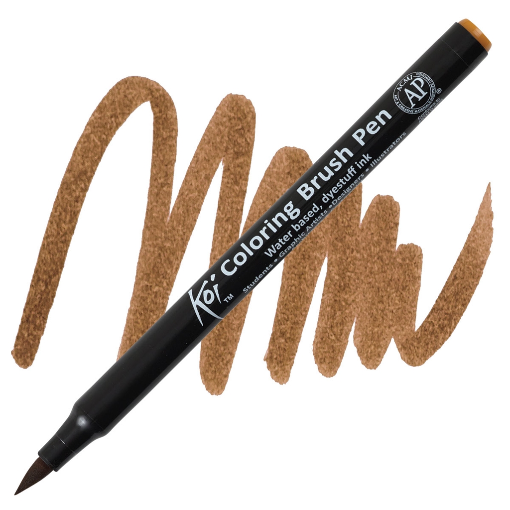 Bút lông màu nước vẽ nghệ thuật Sakura Koi Coloring Brush Pen - Ngòi cọ