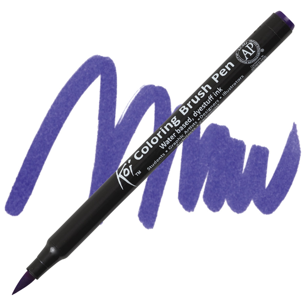 Bút lông màu nước vẽ nghệ thuật Sakura Koi Coloring Brush Pen - Ngòi cọ