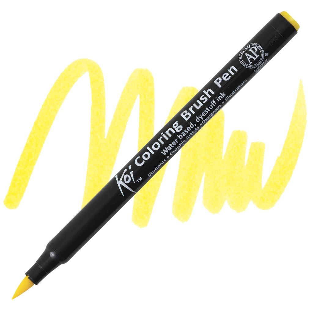 Bút lông màu nước vẽ nghệ thuật Sakura Koi Coloring Brush Pen - Ngòi cọ