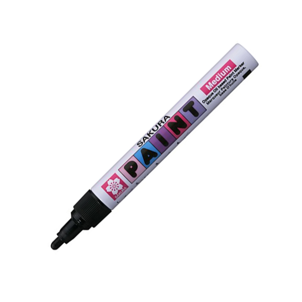 Bút sơn dầu đánh dấu công nghiệp nhiều màu sắc Sakura Paint Marker Medium Point - Ngòi 2.0mm