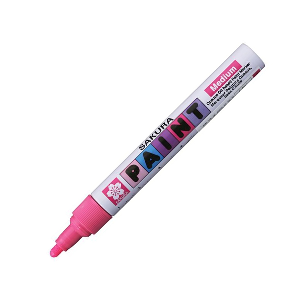 Bút sơn dầu đánh dấu công nghiệp nhiều màu sắc Sakura Paint Marker Medium Point - Ngòi 2.0mm